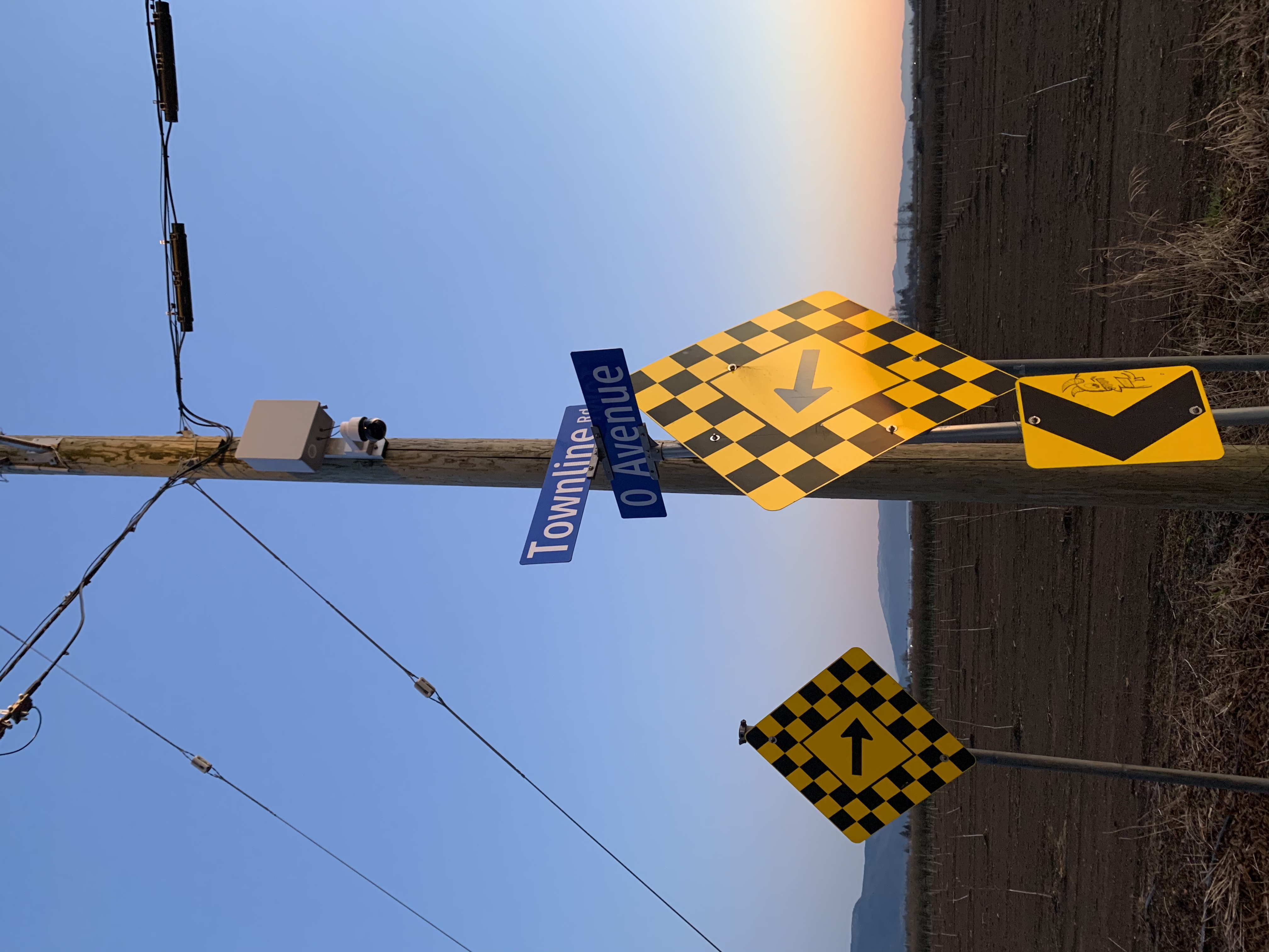 On site 3: The Turning Point of Canada-USA Border in Abbotsford